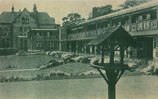 Nutters Restaurant - The History Of Wolstenholme Manor (image - circa 1970)